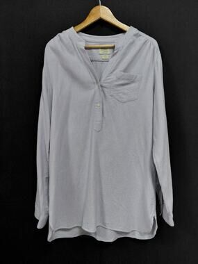 Ellen Orton Cotton Long Sleeve Top Knit Women Size XL